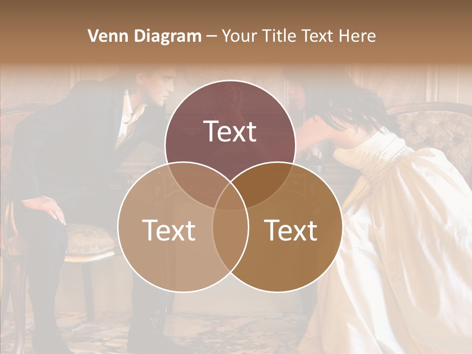 Indoor Arm Girl PowerPoint Template