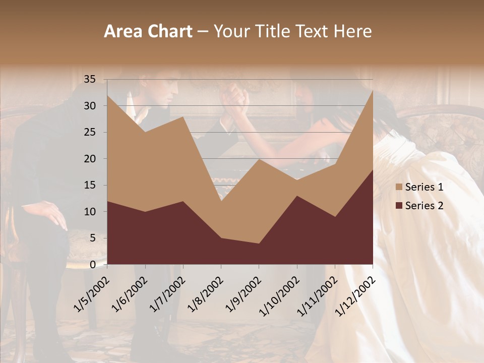 Indoor Arm Girl PowerPoint Template