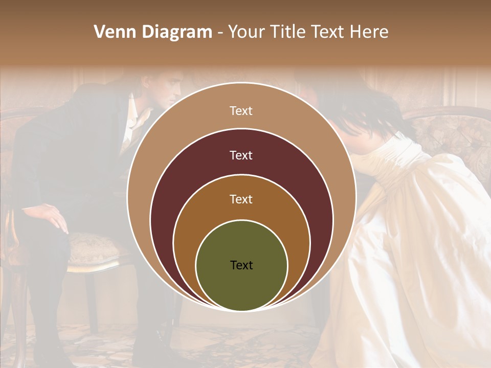 Indoor Arm Girl PowerPoint Template