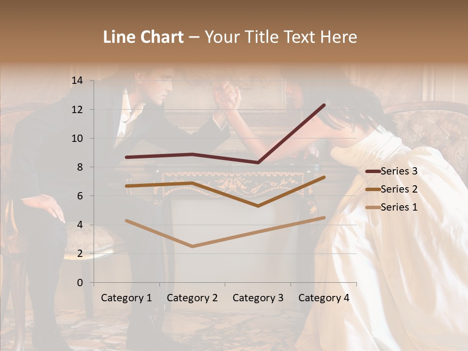 Indoor Arm Girl PowerPoint Template