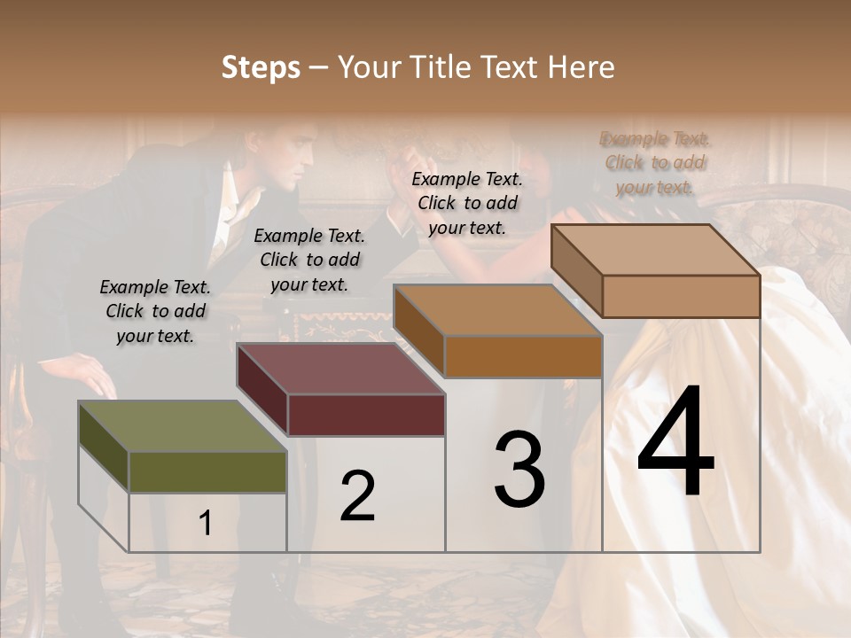 Indoor Arm Girl PowerPoint Template