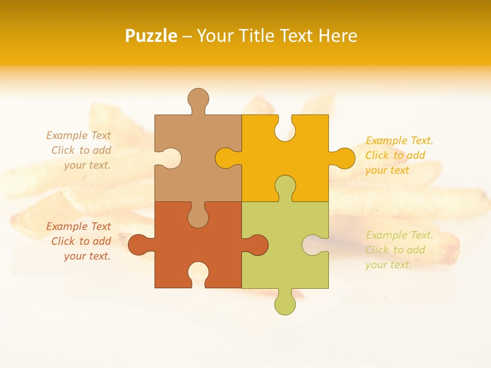 Strip Sesame Isolated PowerPoint Template