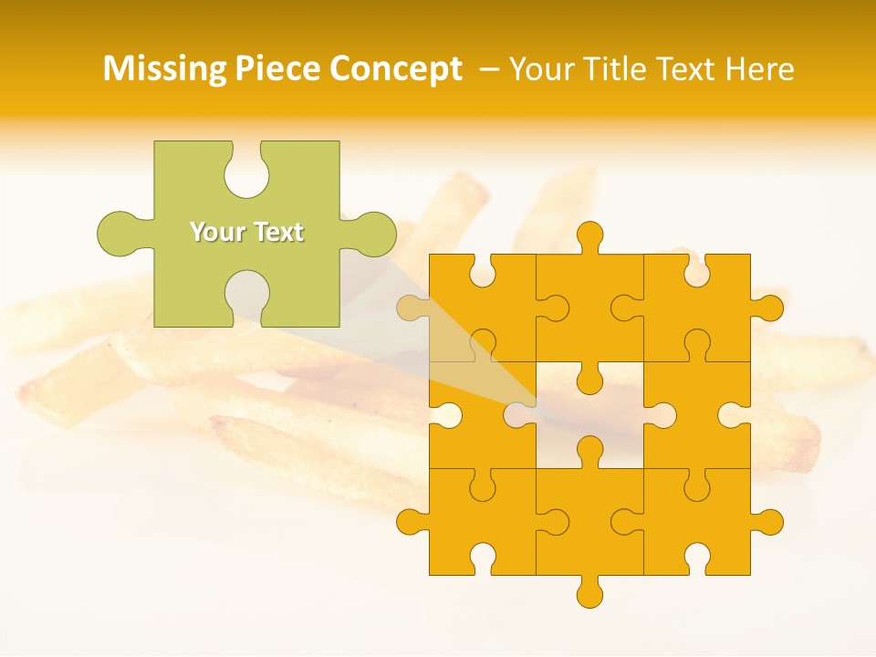 Strip Sesame Isolated PowerPoint Template