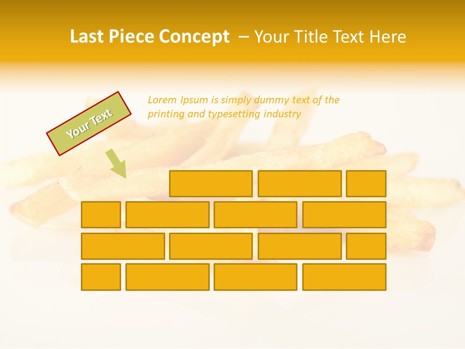 Strip Sesame Isolated PowerPoint Template