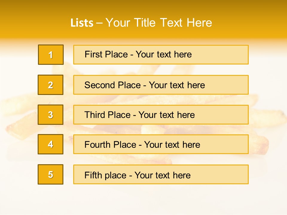Strip Sesame Isolated PowerPoint Template