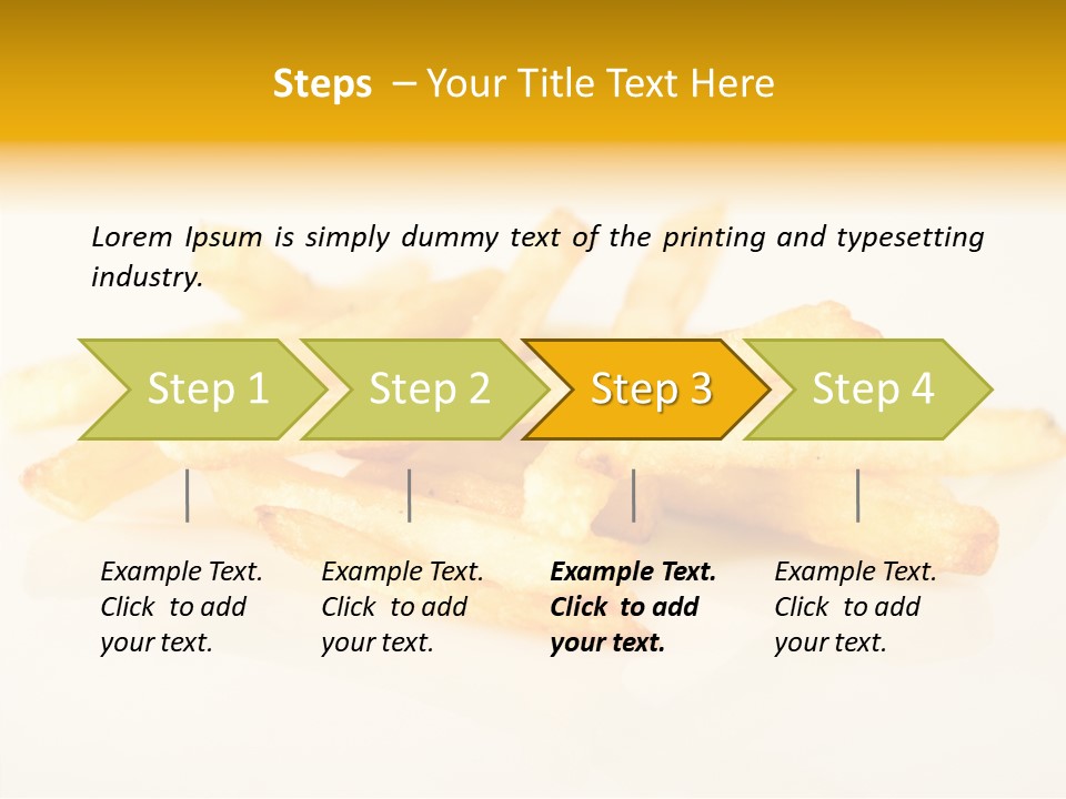 Strip Sesame Isolated PowerPoint Template