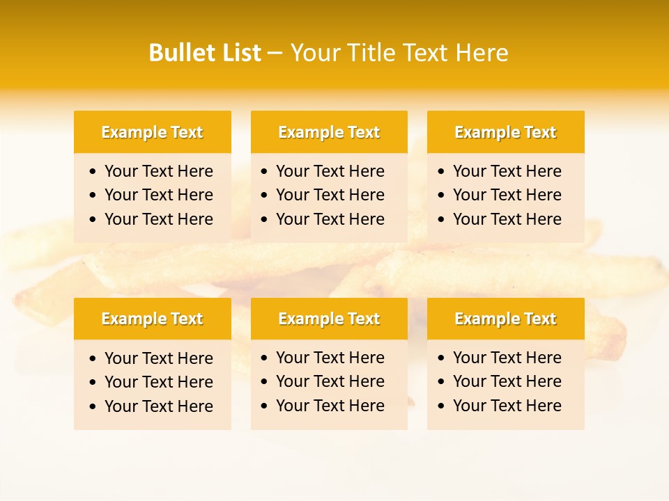 Strip Sesame Isolated PowerPoint Template