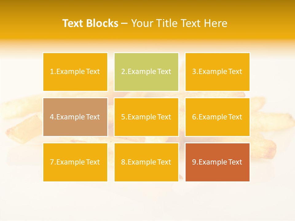 Strip Sesame Isolated PowerPoint Template