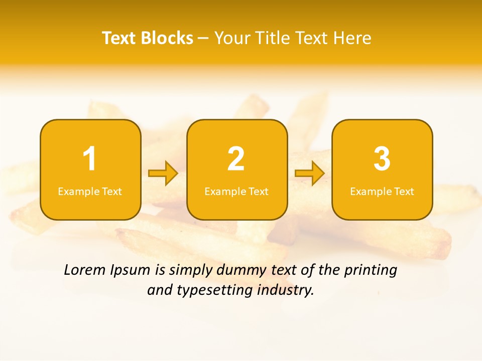 Strip Sesame Isolated PowerPoint Template