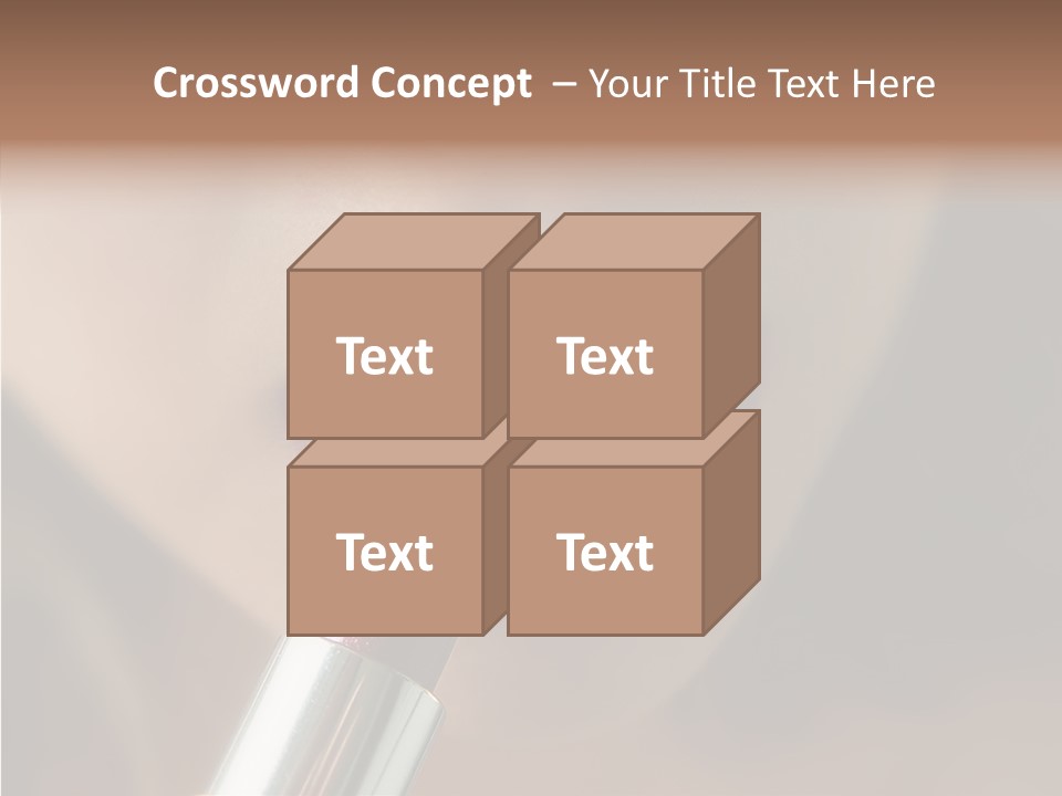 Mouth Women Closeup PowerPoint Template