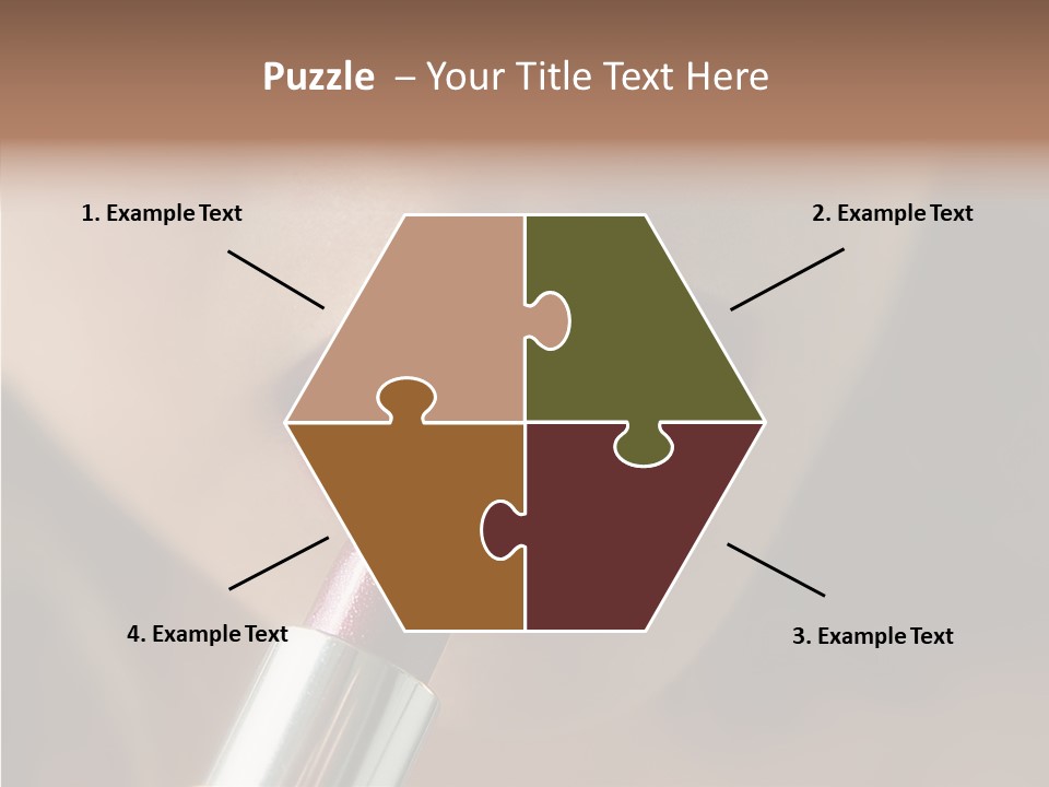 Mouth Women Closeup PowerPoint Template