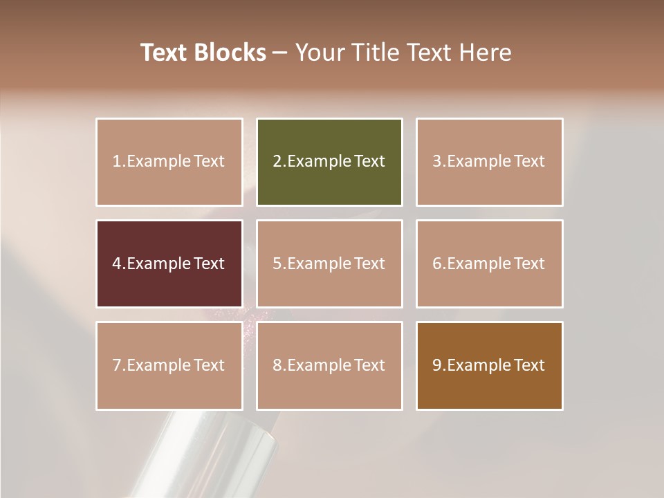 Mouth Women Closeup PowerPoint Template