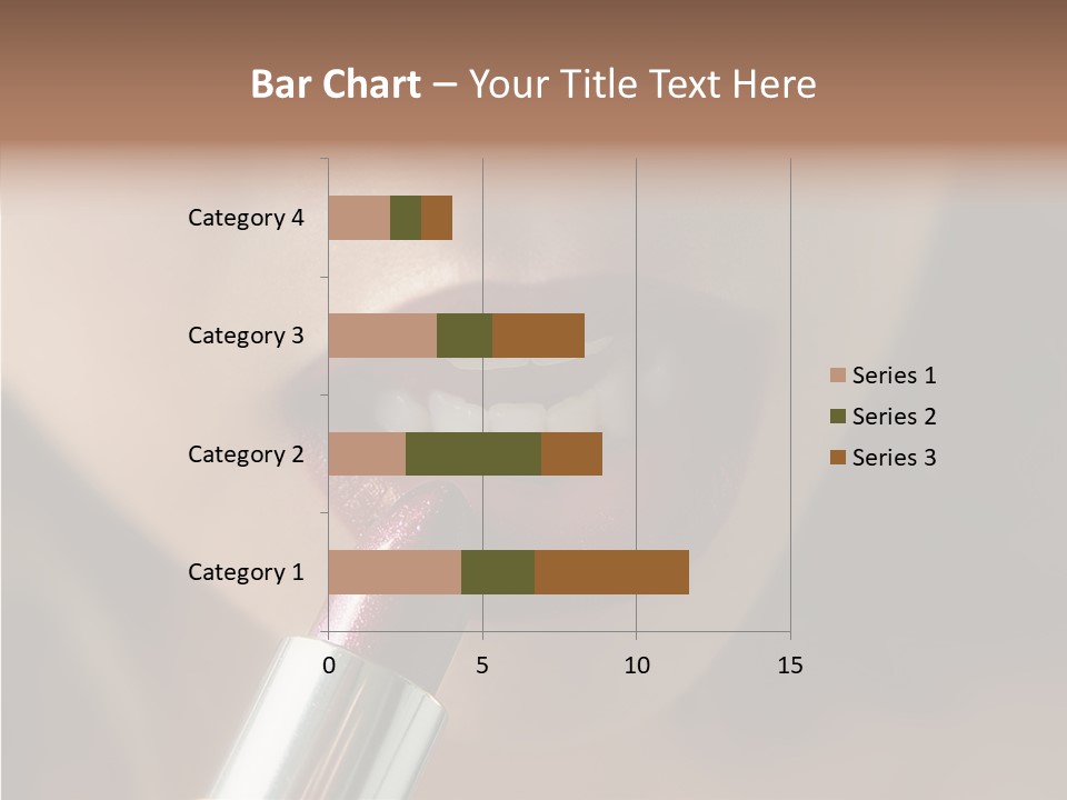 Mouth Women Closeup PowerPoint Template