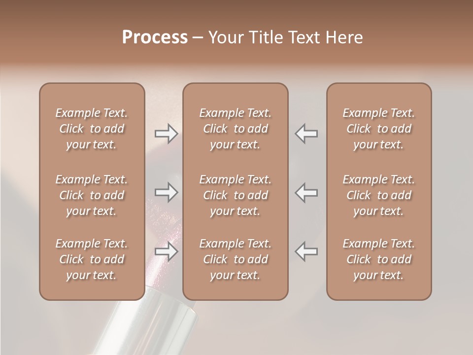 Mouth Women Closeup PowerPoint Template