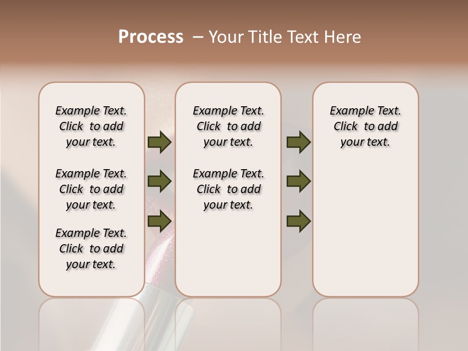 Mouth Women Closeup PowerPoint Template