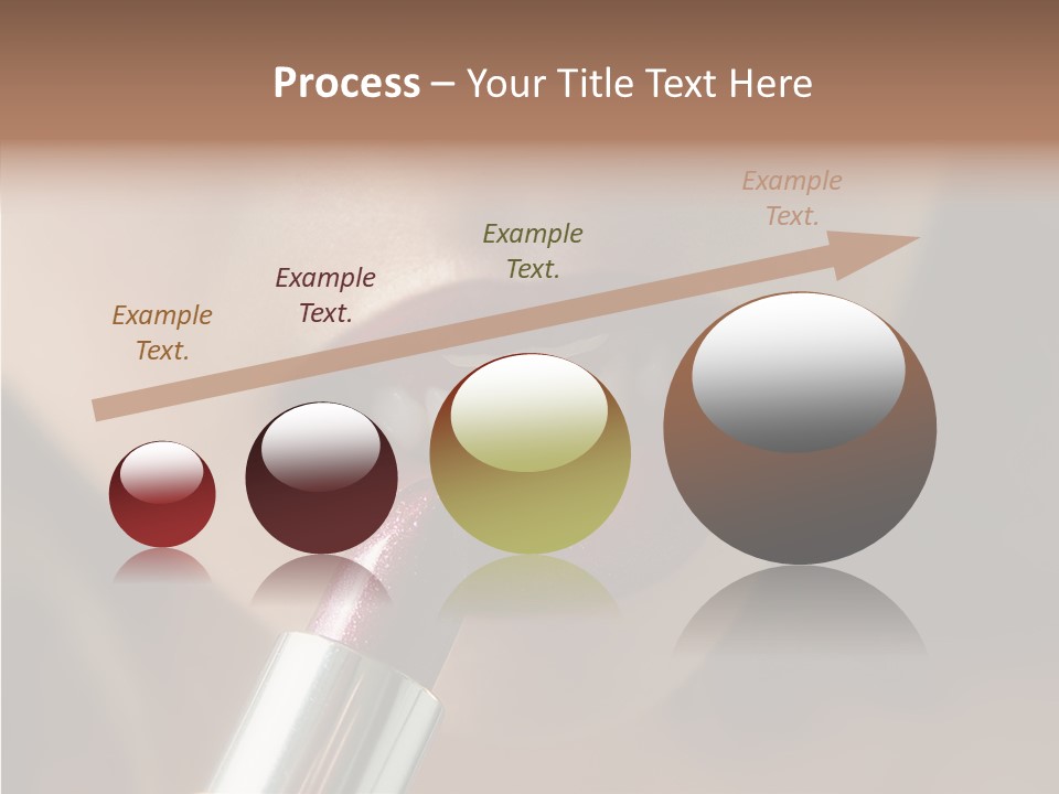 Mouth Women Closeup PowerPoint Template