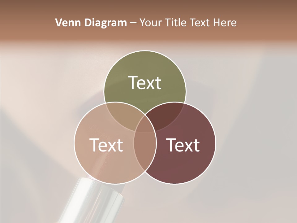 Mouth Women Closeup PowerPoint Template