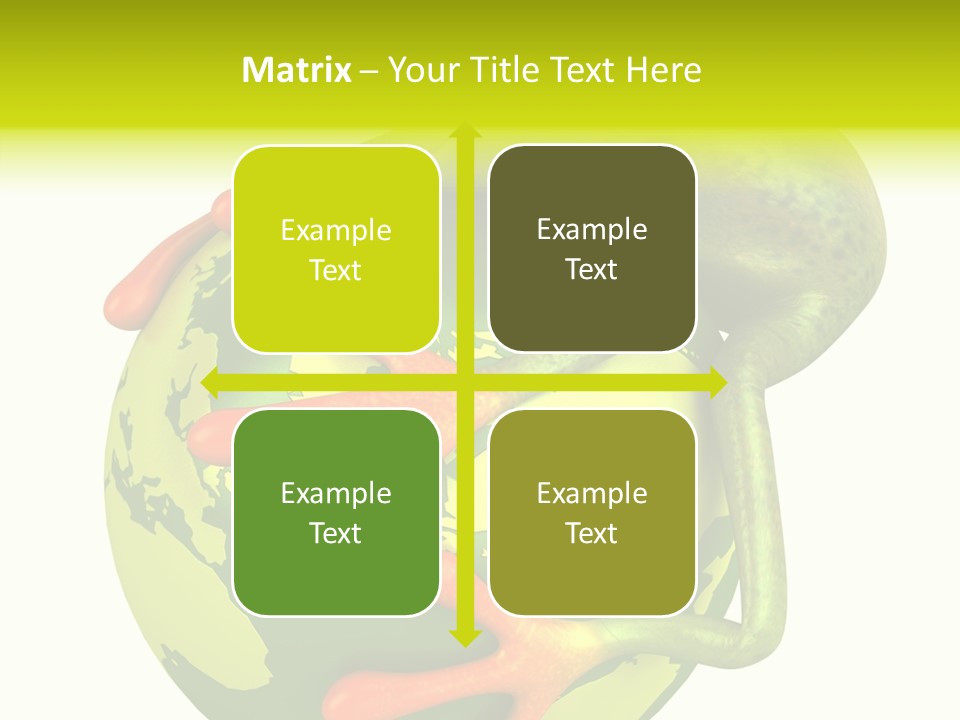 Illustration Jump Animal PowerPoint Template