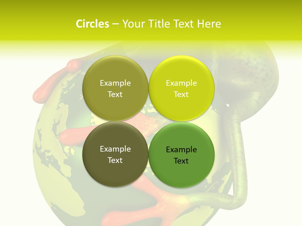 Illustration Jump Animal PowerPoint Template