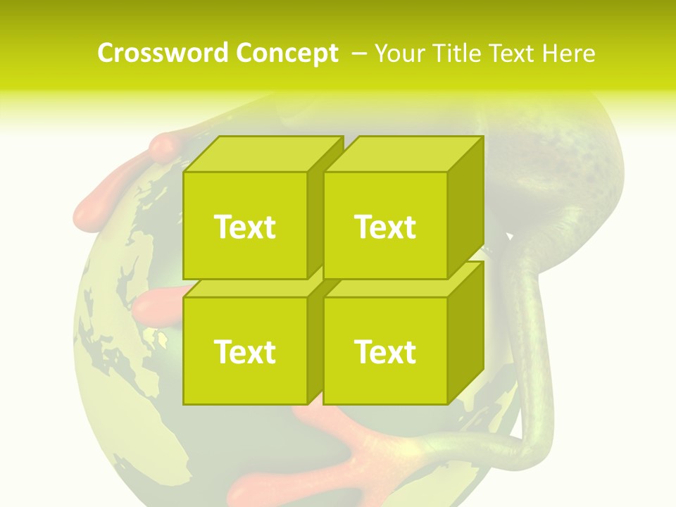 Illustration Jump Animal PowerPoint Template