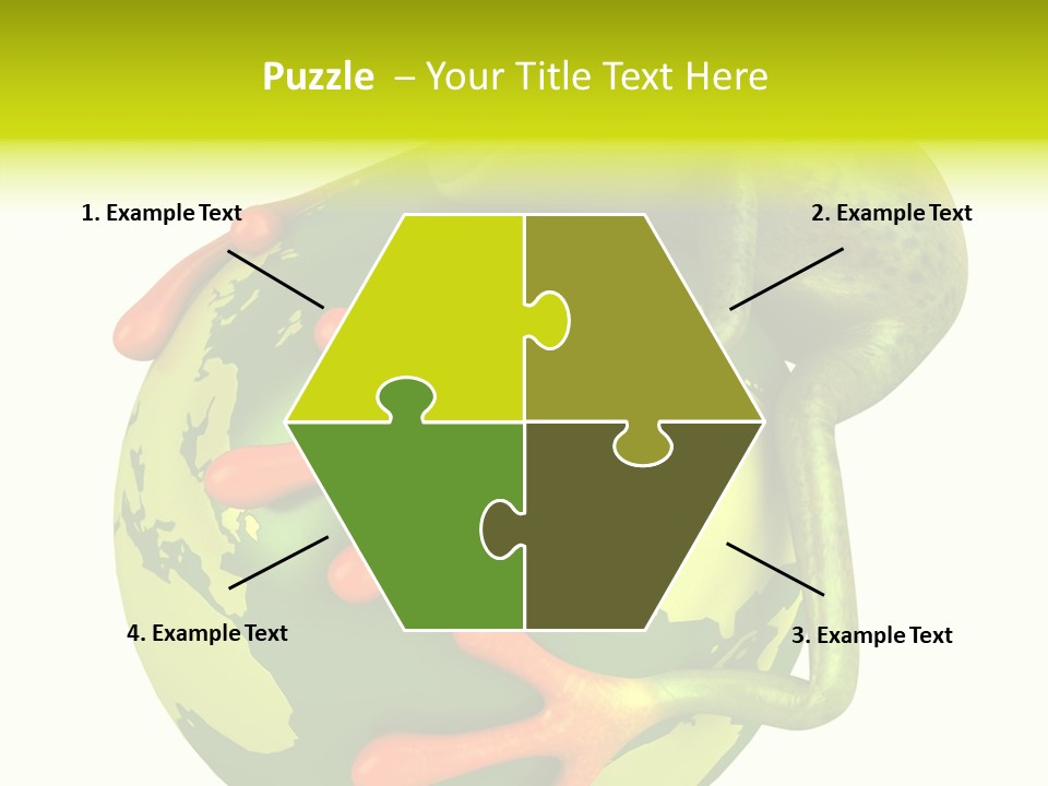 Illustration Jump Animal PowerPoint Template