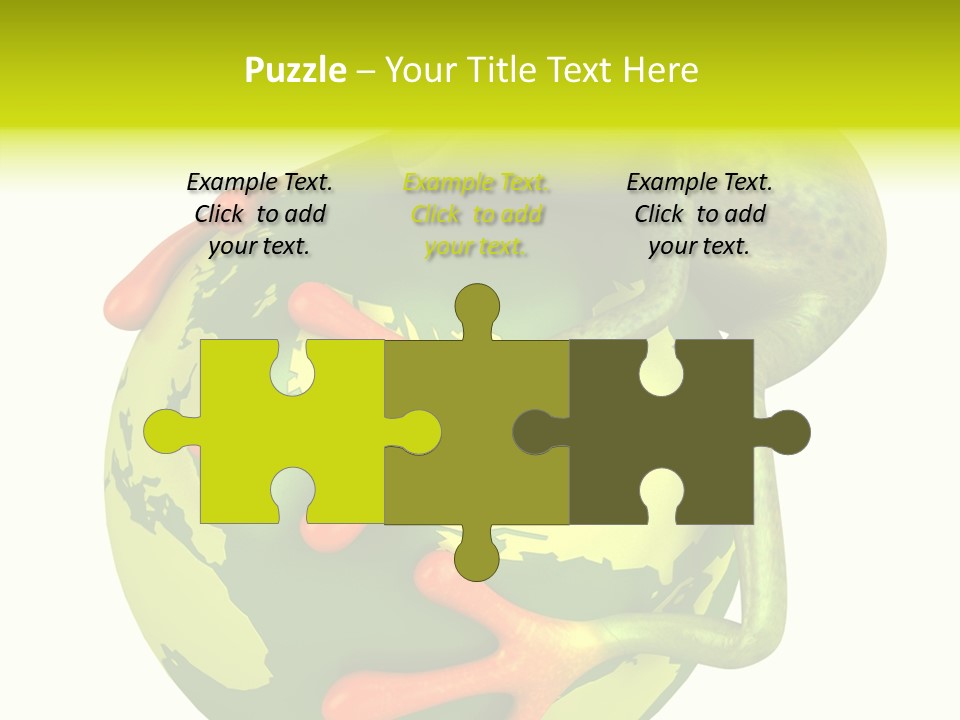 Illustration Jump Animal PowerPoint Template