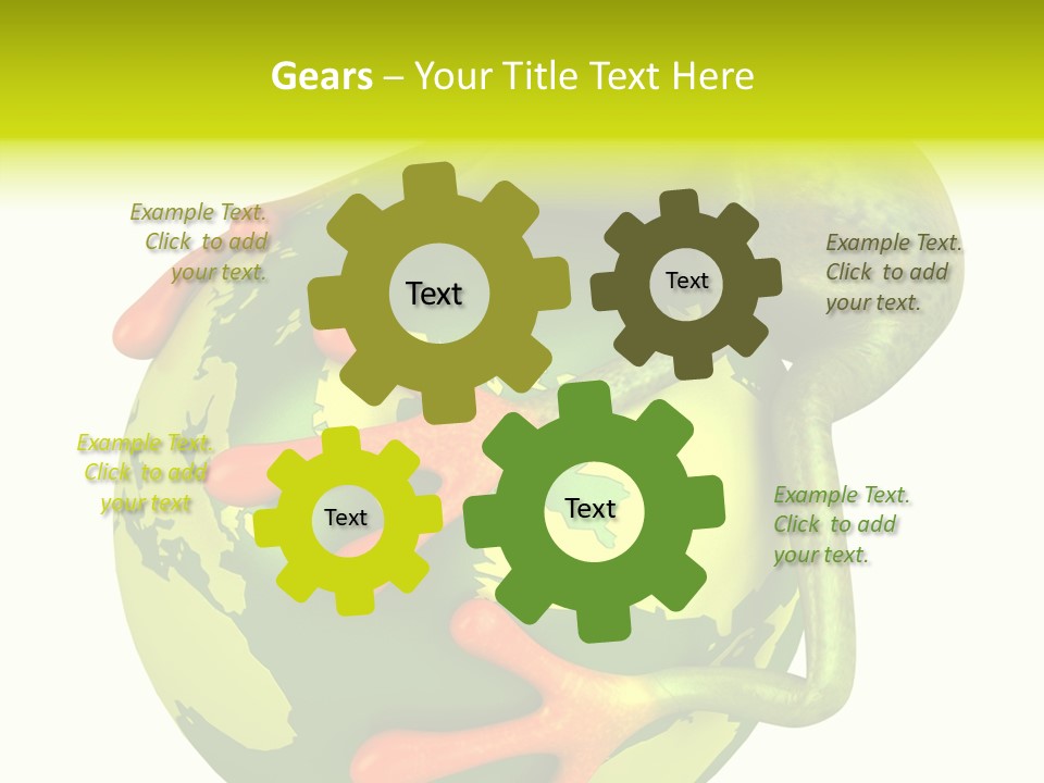 Illustration Jump Animal PowerPoint Template