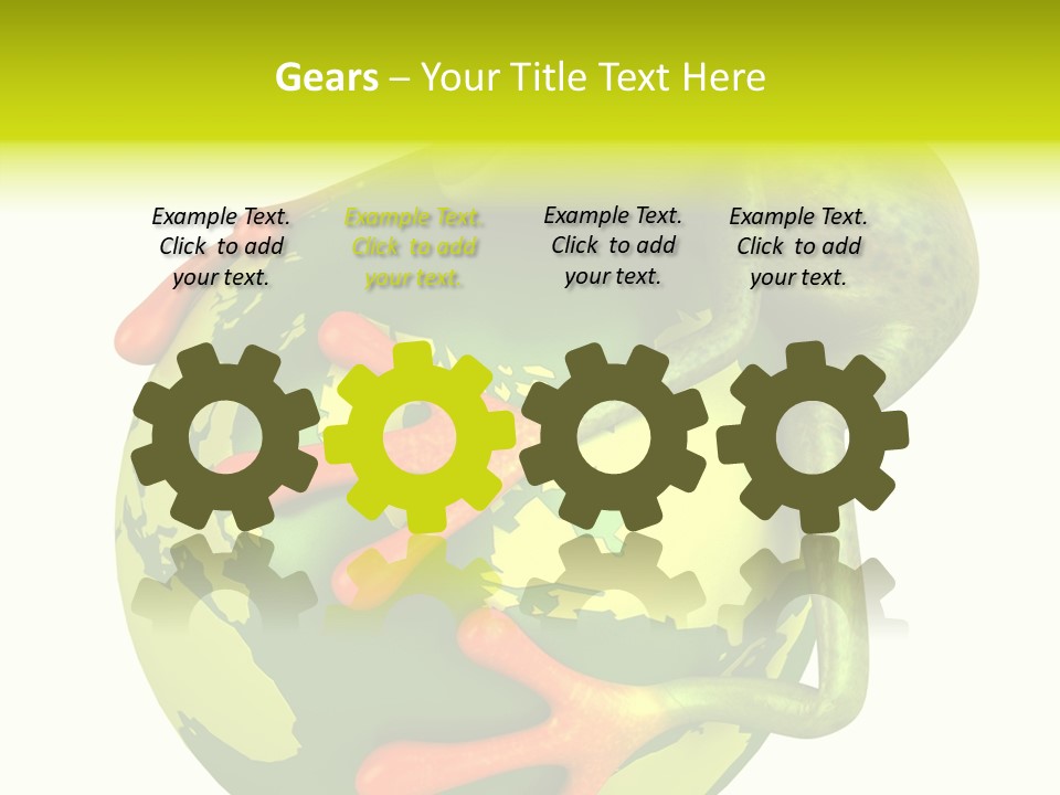 Illustration Jump Animal PowerPoint Template