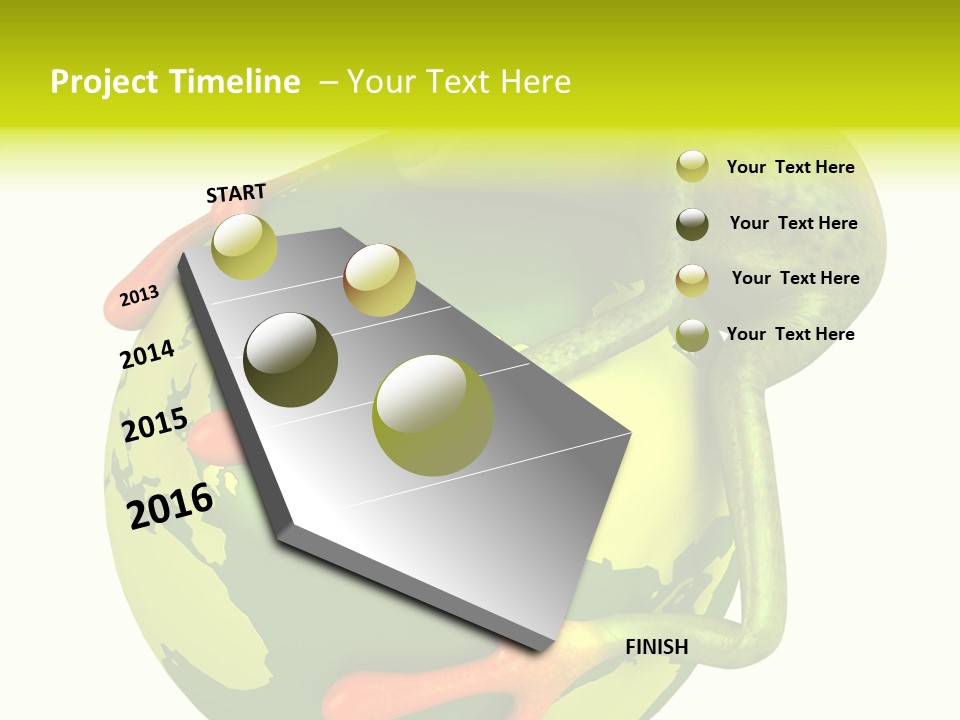 Illustration Jump Animal PowerPoint Template