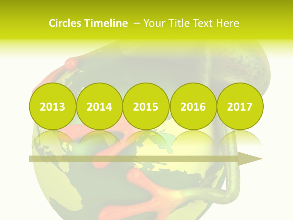 Illustration Jump Animal PowerPoint Template