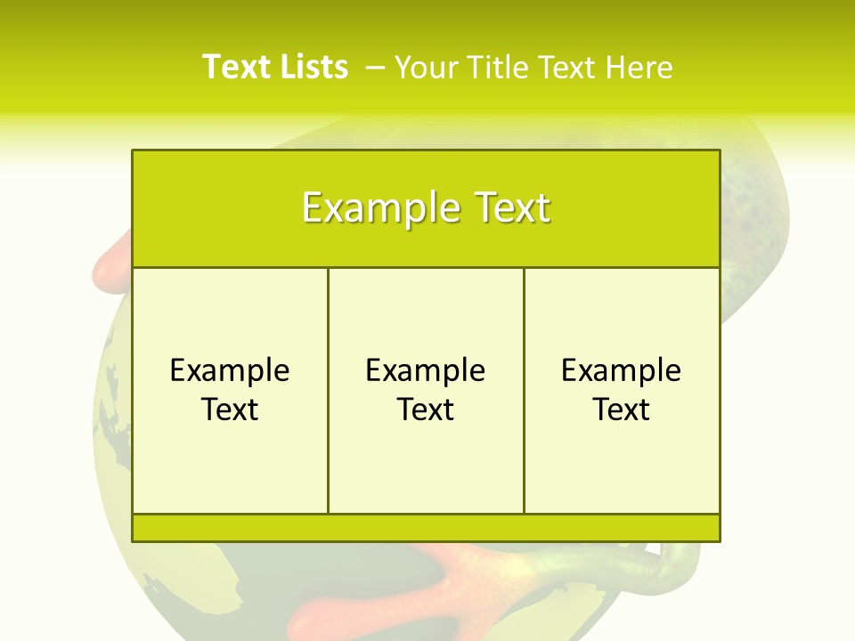 Illustration Jump Animal PowerPoint Template