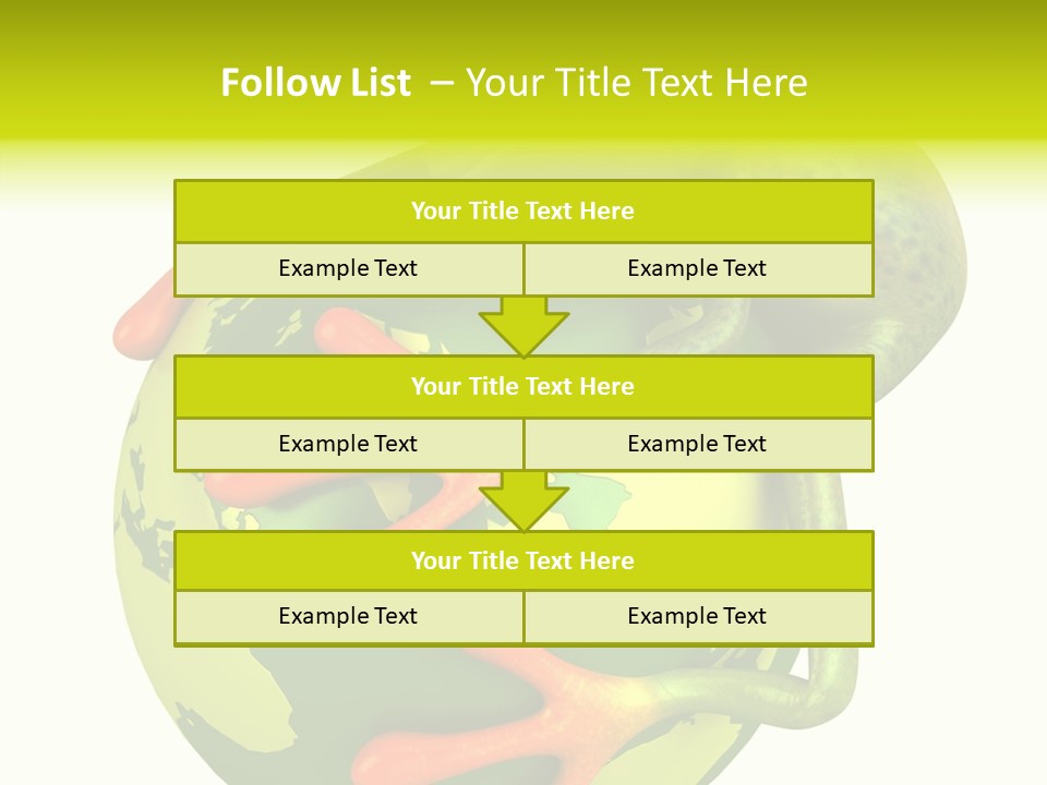 Illustration Jump Animal PowerPoint Template