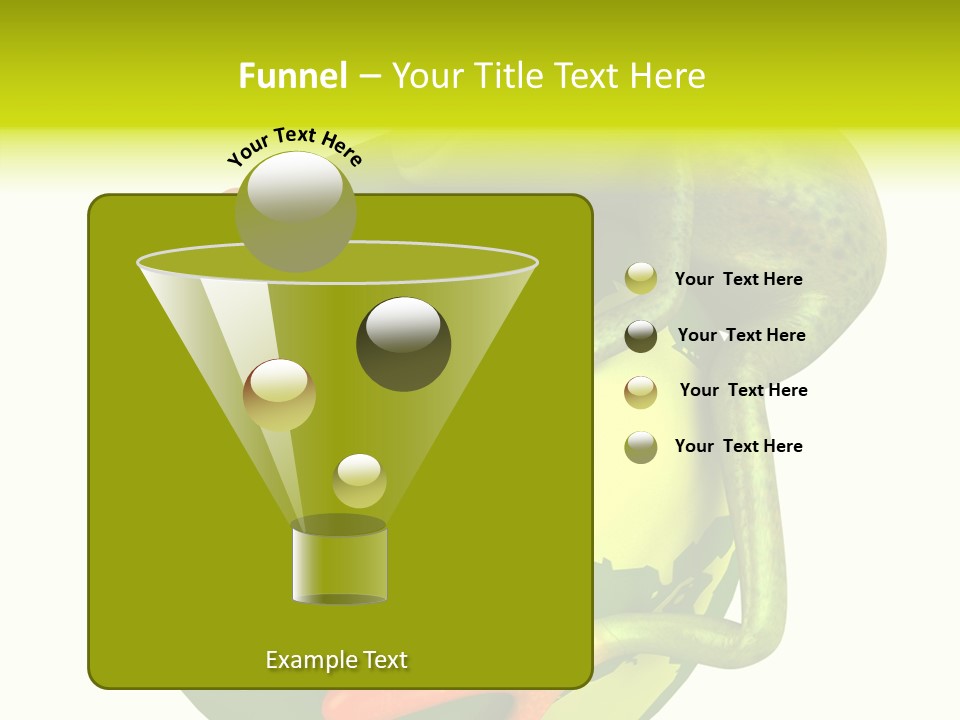 Illustration Jump Animal PowerPoint Template