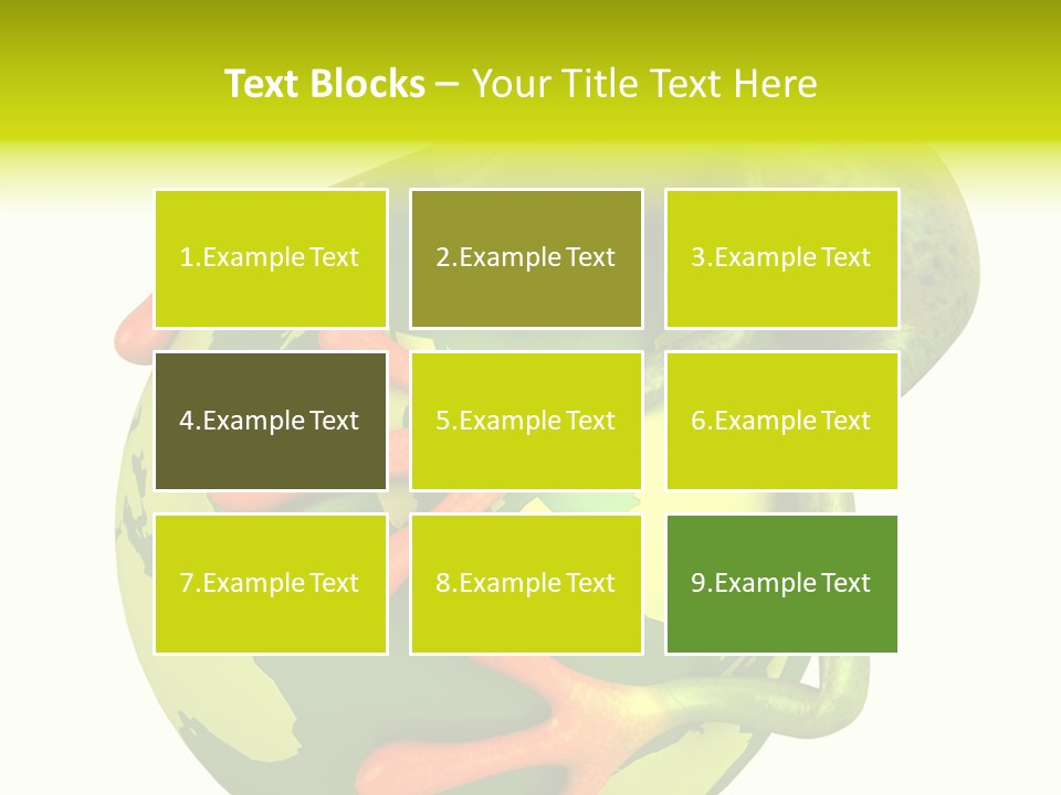 Illustration Jump Animal PowerPoint Template