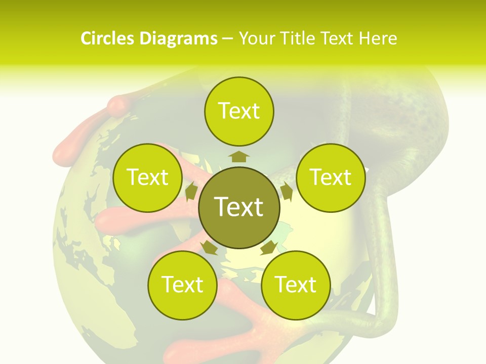 Illustration Jump Animal PowerPoint Template