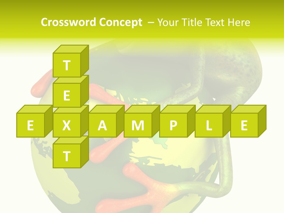 Illustration Jump Animal PowerPoint Template