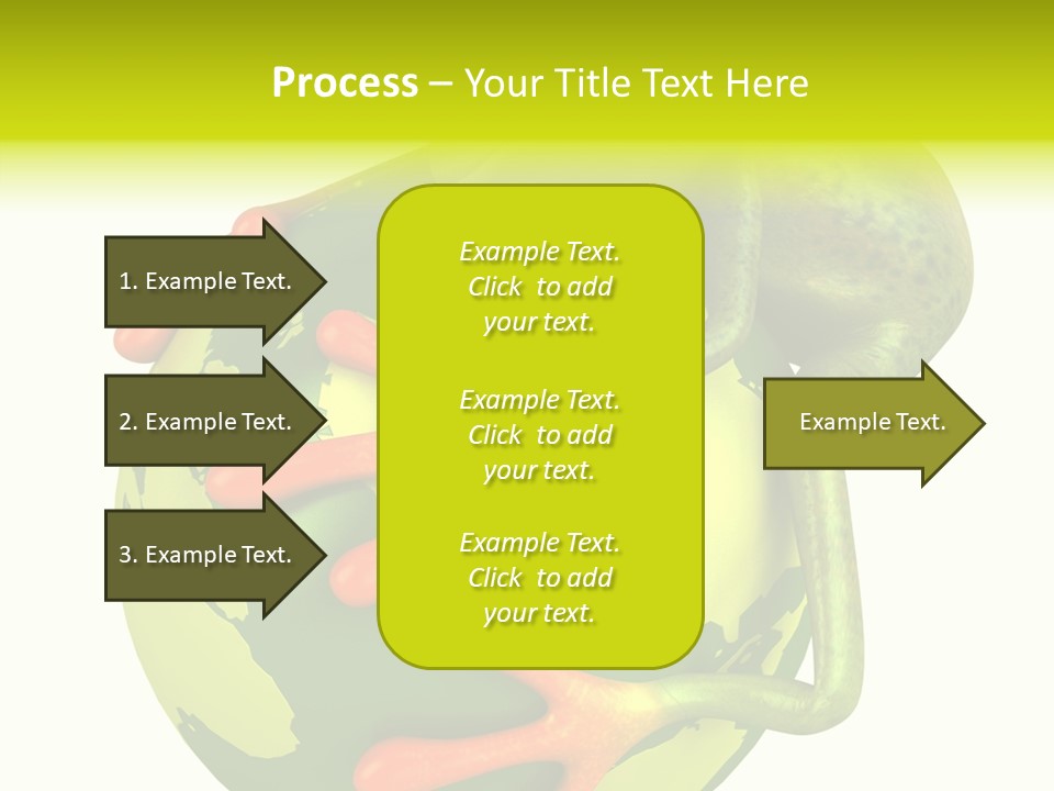 Illustration Jump Animal PowerPoint Template