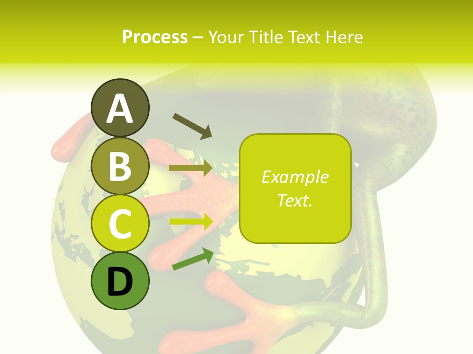 Illustration Jump Animal PowerPoint Template