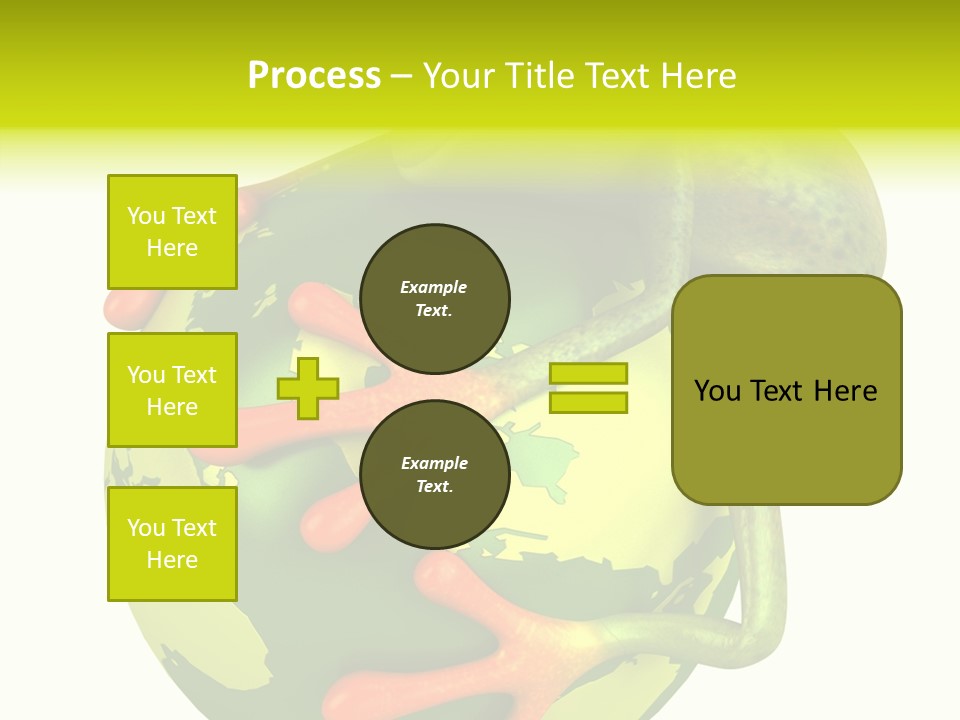 Illustration Jump Animal PowerPoint Template