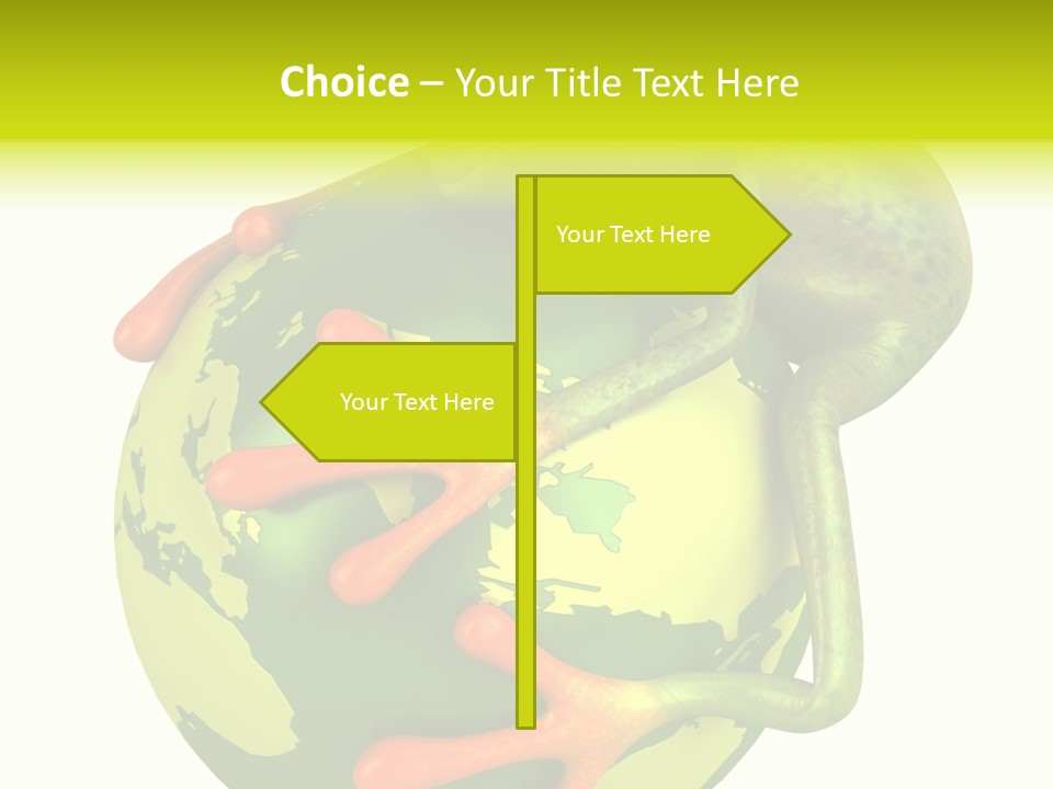 Illustration Jump Animal PowerPoint Template