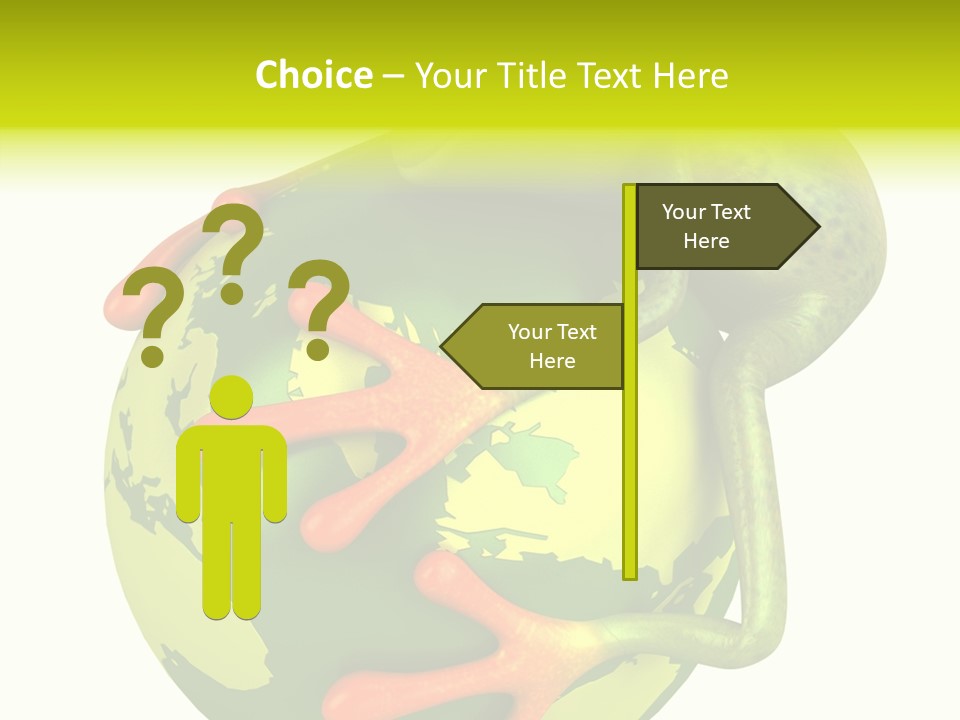 Illustration Jump Animal PowerPoint Template