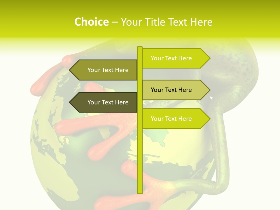 Illustration Jump Animal PowerPoint Template