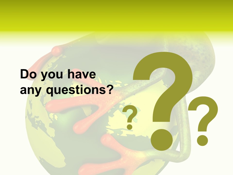 Illustration Jump Animal PowerPoint Template