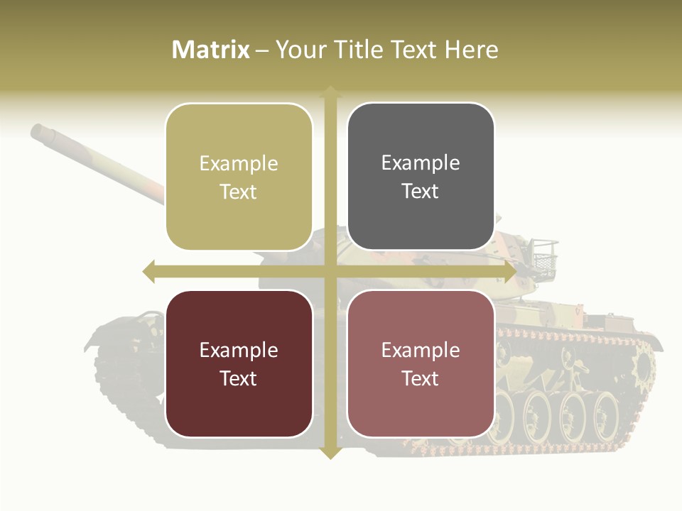 Battle Background Armour PowerPoint Template
