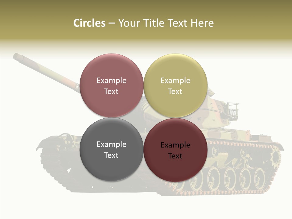 Battle Background Armour PowerPoint Template