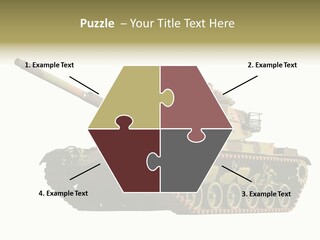 Battle Background Armour PowerPoint Template