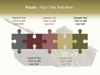 Battle Background Armour PowerPoint Template