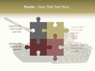 Battle Background Armour PowerPoint Template