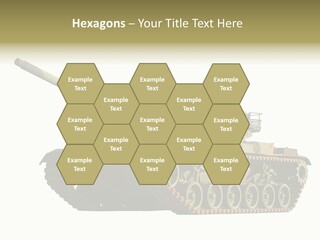 Battle Background Armour PowerPoint Template