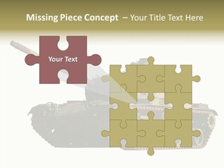 Battle Background Armour PowerPoint Template